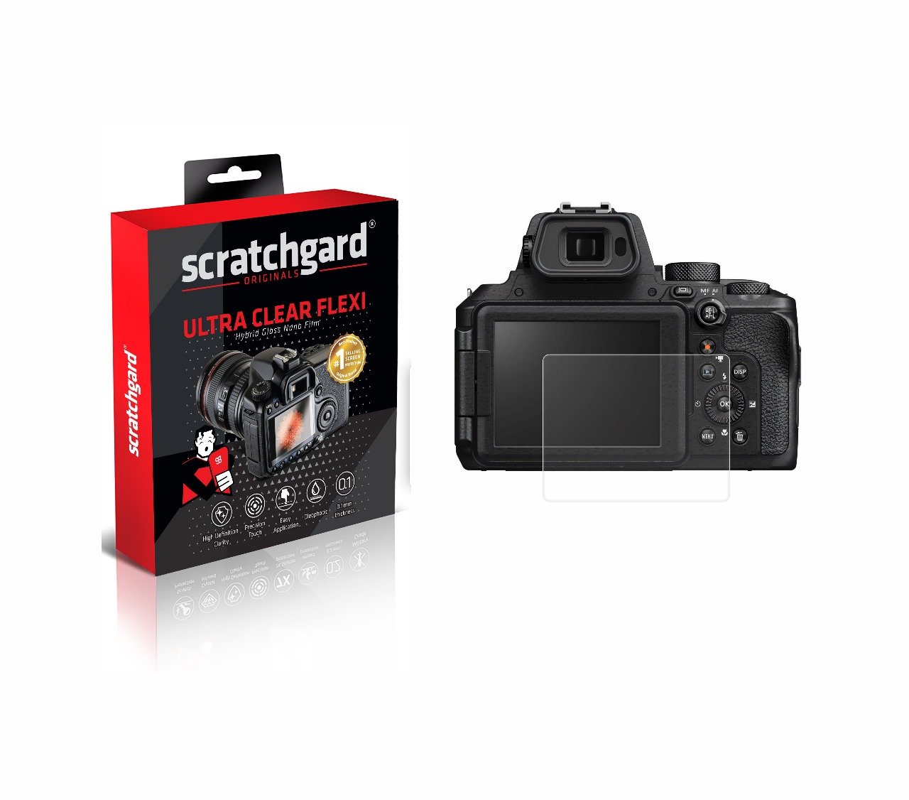 brotect Pellicola Protettiva per Nikon Coolpix AW130 Protezione Schermo (2 Pezzi) [Trasparente, Anti-Impronte