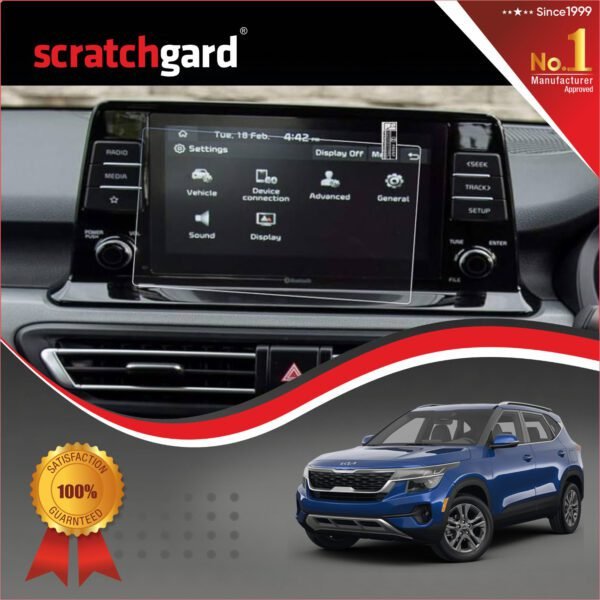 KIA Seltos 2023 Model 8 inch Infotainment Screen Protector