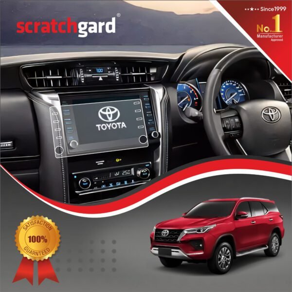 Toyota Fortuner Facelift 2021-Running] Screen Protector