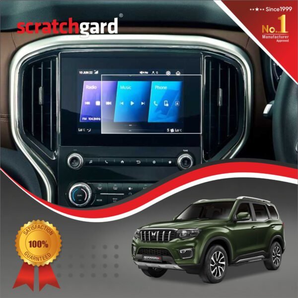 Mahindra Scorpio N 8 Inch Infotainment [2022-Running] Screen Protector